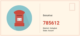 Bokakhat Pin Code in Indian Map