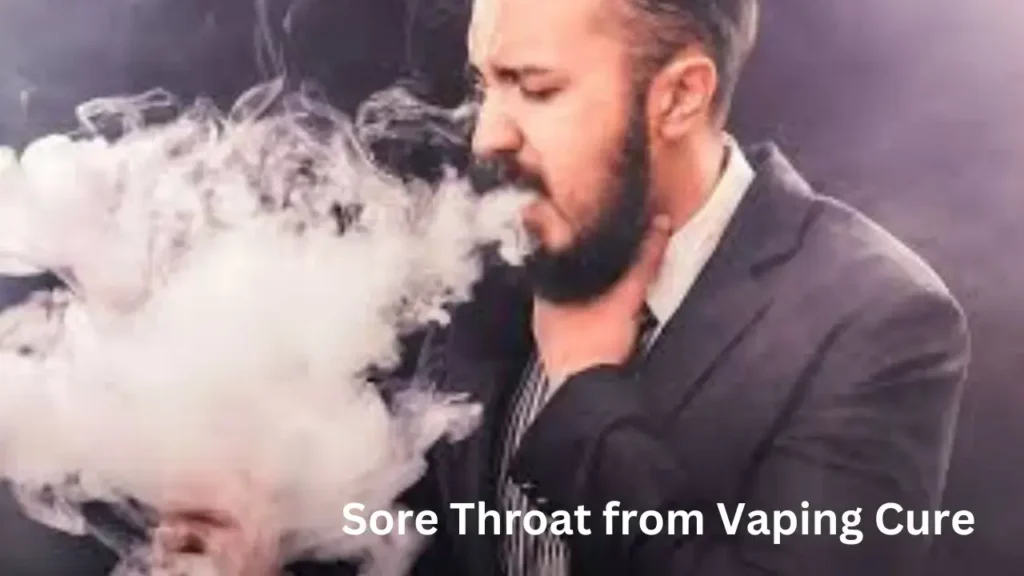 Sore Throat from Vaping Cure